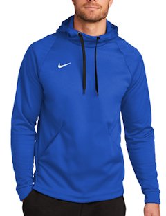 Custom embroidered CN9473 Nike Therma-FIT Pullover Fleece Hoodie 