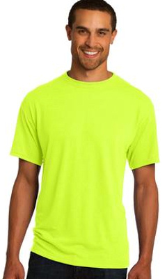 Custom embroidered JERZEES ® Sport 100% Polyester T-Shirt.