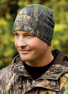  Port Authority® - Mossy Oak® Fleece Beanie. C901. embroidered with your logo.