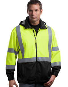 embroidered ANSI Class 3 Safety Windbreaker. CSJ25.