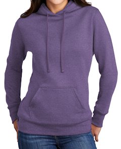 Port & Company ® Ladies Core Fleece Pullover Hooded Sweatshirt LPC78H 