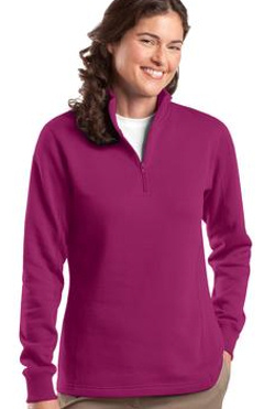 Custom embroidered Sport-Tek ® - Ladies 1/4-Zip Sweatshirt. LST253 