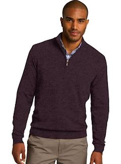 Custom embroidered Port Authority ® 1/2-Zip Sweater. SW290 